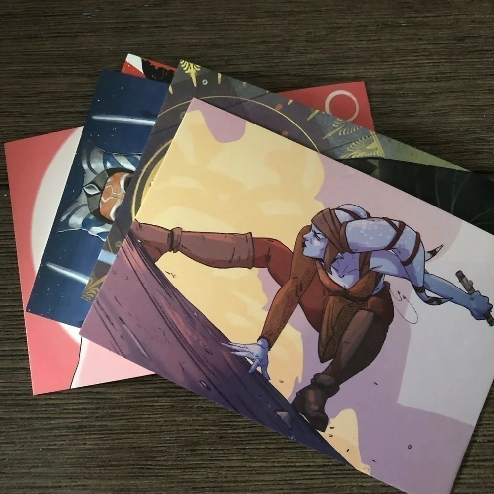 Disney Star Wars: Women of Star Wars postcards bundle #1 (Set of 5)